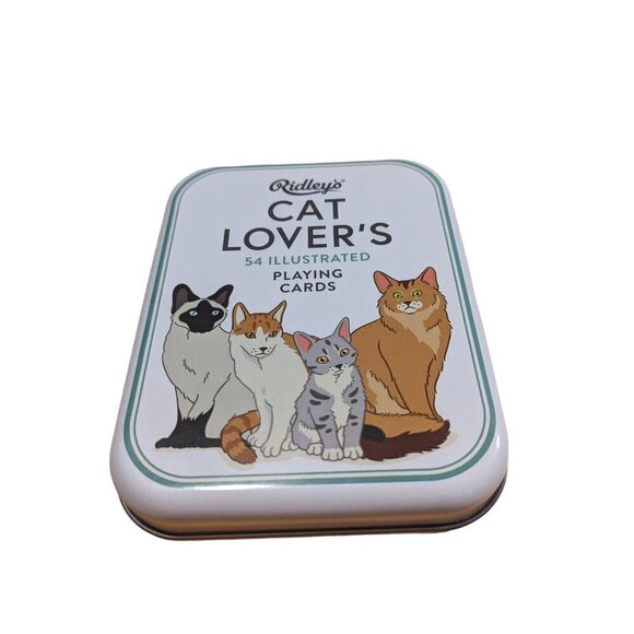 Ridleys Playing Cards Cat Lovers With Case Novelty Kitten Breeds - Picture 2 of 7